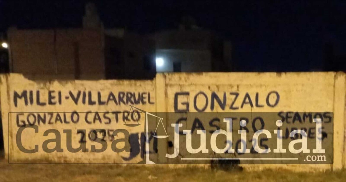 Gonzalo Nahuel Castro se postula como concejal de Venado Tuerto, provincia de Santa Fe. (Foto: Causa Judicial)