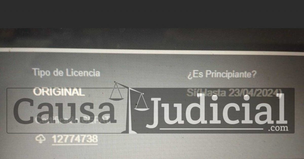 Información pública de Tránsito en Mar del Plata. (Foto: Causa Judicial)