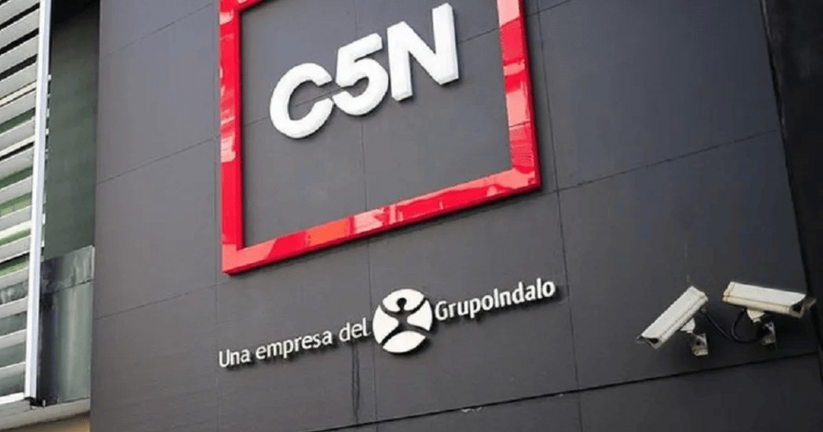 La sede del canal C5N del Grupo Indalo.