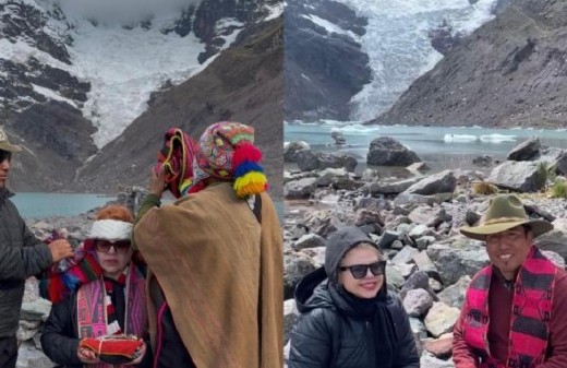 Rosa Roibas anunció la gira del sacerdote andino Nicolás Pauccar en Estados Unidos con talleres y ceremonias