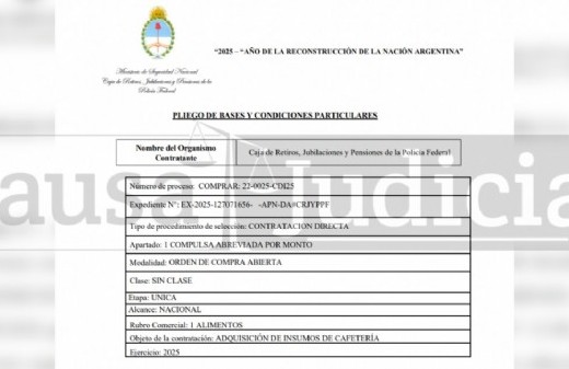 Autorización del Ministerio de Seguridad a un gasto millonario reaviva críticas por el trato a los policías