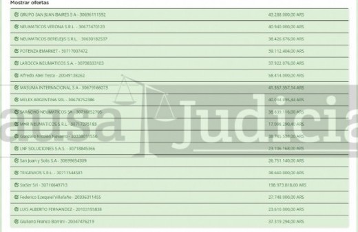 Para las gomas sí hay plata: el área de Karina Milei evalúa ofertas que llegan hasta los 198 millones