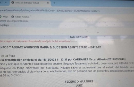 Un caso judicial que avanza lentamente en La Plata