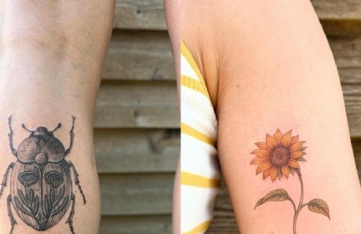 Del diseño industrial al tatuaje itinerante: Inbar, la artista que recorre el mundo marcando historias en la piel